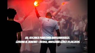 82. rocznica wybuchu Powstania Warszawskiego. Bemowo - Ratusz, Warszawa Górce  01.08.2026