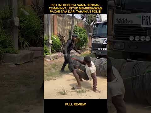 Pria ini bekerja sama dengan teman nya untuk memotong gembok mobil #viralshorts #alurceritafilm