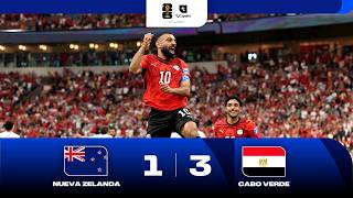 Nueva Zelanda 1 - 3 Egipto | Mundial 2026 | Grupo G - Fecha 2