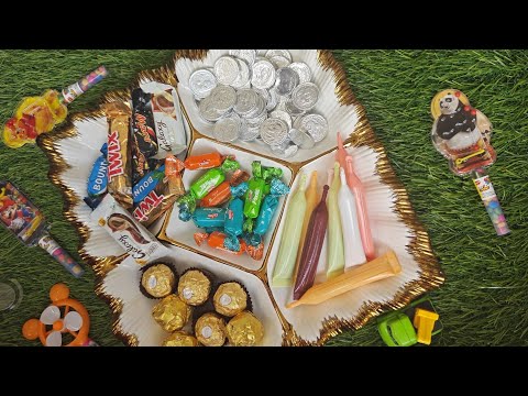 Filling platter with chocolates and Ferrero Rochers ASMR | Some lots of candy