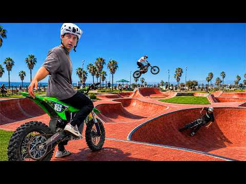 I Took the World’s Best E-Bike Riders to a Skatepark