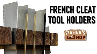 Shop Work: Making French Cleat Holders