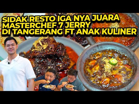 SIDAK RESTO IGA NYA JUARA MASTERCHEF 7 JERRY DI TANGERANG FT ANAK KULINER