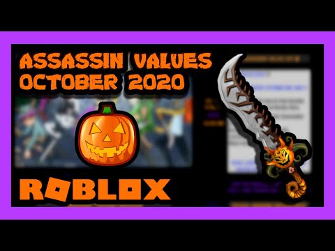 new roblox assassin value list