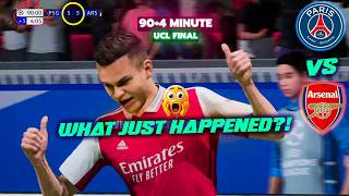 90+4 MINUTE BROKE THE UCL FINAL 😱 | PSG vs Arsenal 7-6