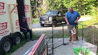 I Recruited a Little Help on the Tiny Lodge House...Ep 12