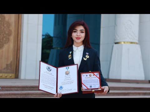 Aida Yana medal bilan taqdirlandi