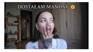 DOSTAŁAM MANDAT 🤦🏾‍♀️/ nie clickbait niestety- VLOG