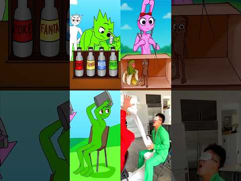ALL Pour Challenge COMPLETE EDITION #sprunki #memes