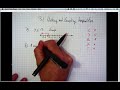 Exploring Writing Inequalities