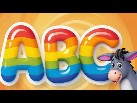 ABC Song for Children | Alphie the Donkey's English Alphabet Adventure