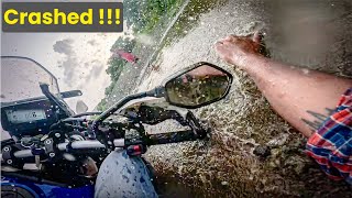 I LOST CONTROL OVER A MOTORCYCLE | Almost Broke My Leg 😓
