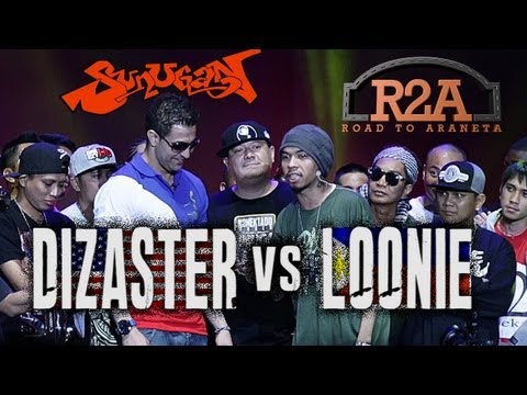 Sunugan - Loonie vs. Dizaster (Official Battle)