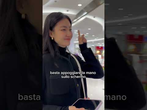 Non devi più portare i cavi né i contanti 😍 | Pagare con il palmo in Cina #vitaincina