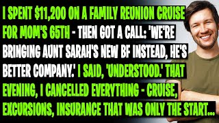 I Spent $11,200 on a Family Reunion Cruise for Mom's 65th - Then Got a Call...