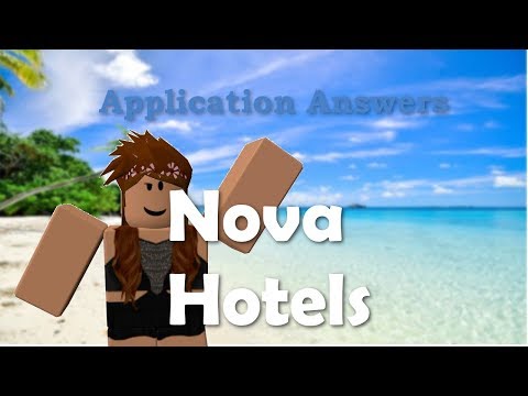 Roblox Nova Hotels Codes 07 2021 - roblox nova hotels application answers