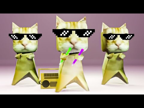 El Gato Cats Dance to Sigma Boy (Bemax Hyper Techno Remix)