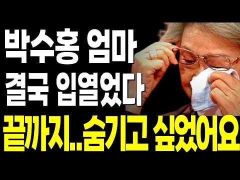 박수홍 재판결과에 엄마 결국 입열었다.. 끝까지 숨기고 싶었던 형 근황 사주