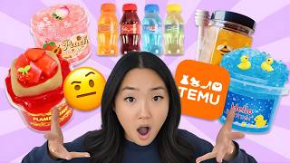 Reviewing TEMU Slimes So You Don't Have To