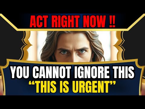 🛑"URGENT!!YOU CANNOT IGNORE THIS, ACT RIGHT NOW"| God's Message Today | God's Message Now