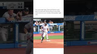 Giancarlo Stanton's 100TH Yankee Home Run | 4 Years Ago Today
