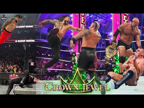 Wwe Crown Jewel 30 October 2024 Highlights, Winners & Surprises!! Roman bloodline wins| Goldberg