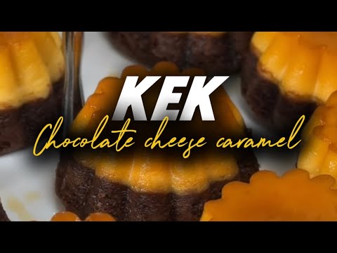 Kek Chocolate Cheese Caramel