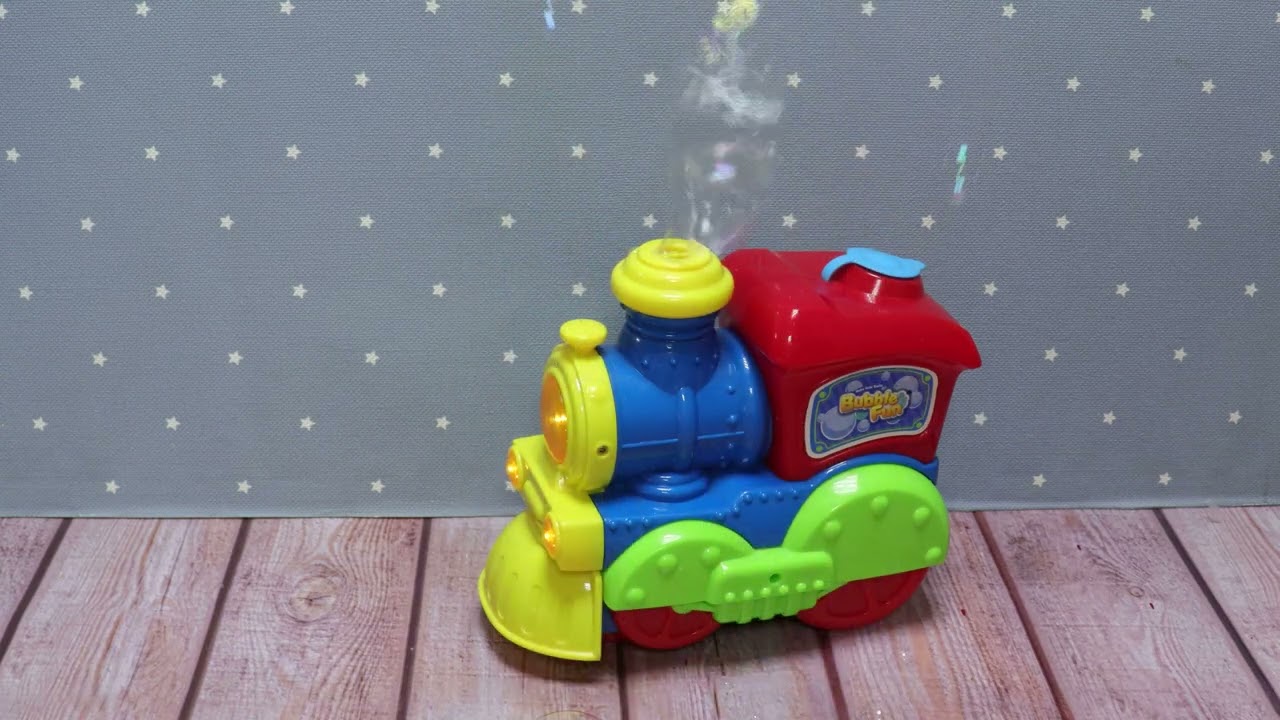 Мыльные пузыри Bubble Fun Мыльный поезд - видео