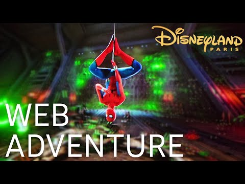 [4K] Spider-Man W.E.B. Adventure - Avengers Campus Paris - Disneyland Paris