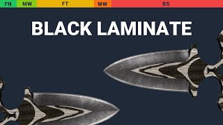 Shadow Daggers Black Laminate Wear Preview
