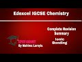 Ionic Compounds and Bonding Concepts