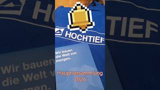 Hochtief Hauptversammlung 2026