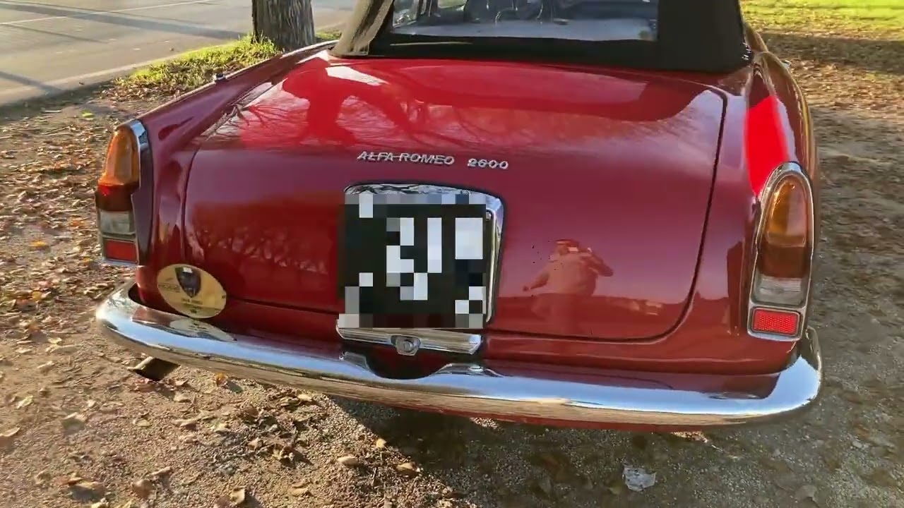 Video-Vorschau von: Alfa Romeo 2600 Spider (1964)
