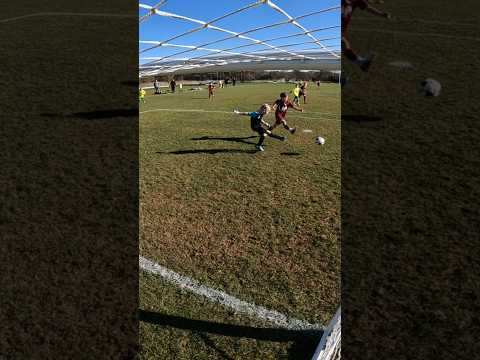 Ollie working on his playing out from the back.