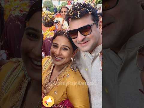 How Vidya Balan Got Married? 🥰❤️👌 Lovely Secret of Vidya & Siddharth Roy Kapur #vidyabalan