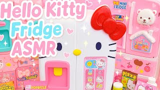 10 minutes Satisfying with Unboxing Hello Kitty and Pink Rabbit Refirigerator ASMR