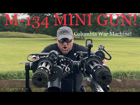 M-134 MINI GUN!!!  Best m-134 video ever made!!!