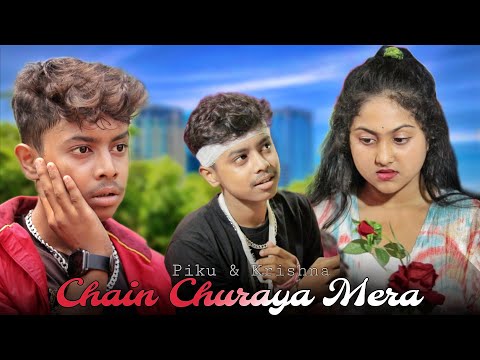 Neend Churai Meri 💓 Fanny Love Story 💘 Hindi Song 🥰 Cute Romantic Love Story 💞 Love Book