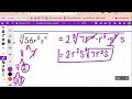 Simplifying Higher Radicals with Variables