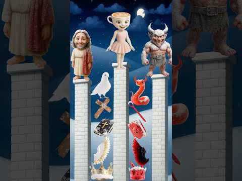 Who will Cappuccino Ballerina choose?โ๏ธ #jesus #biblestudy #biblequiz