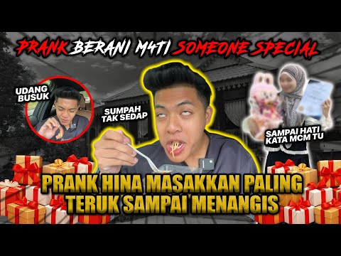 PRANK KEJ4M HIN4 MASAKKAN PARTNER SAMPAI MENANGIS T3RUK!!! HILANG SABAR TERUS MENGAM0K?!