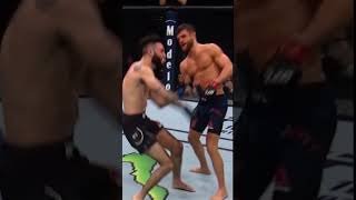 YOUSSEF ZALAL vs CALVIN KATTAR #ufcfightnight #mma #ufc #ko #highlights