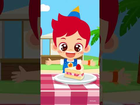 Manis!🍭Enak!🍰｜Lagu Makanan｜JunyTony #Shorts