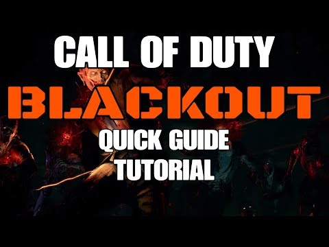 call of duty blackout tutorial