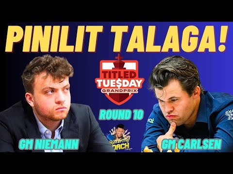 QUEEN SACRIFICE SI NIEMANN KAY MAGNUS! Championship Match! Niemann vs Carlsen! Titled Tuesday