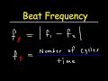Understanding Beat Frequency in Physics
