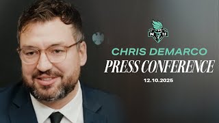 Head Coach Chris DeMarco Introductory Press Conference | New York Liberty