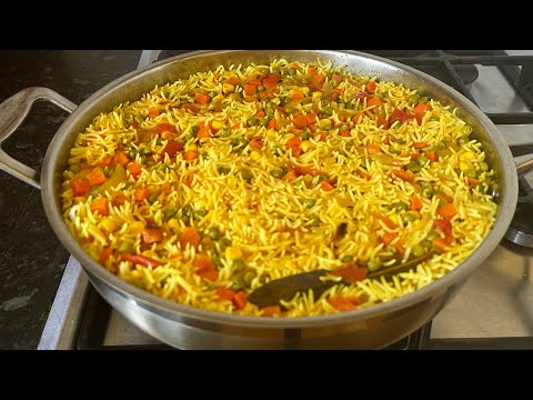 One Pot Vegetable Rice / Vegan Recipe