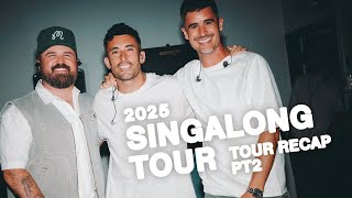 I sang a NEW SONG LIVE on Tour! | 2025 Singalong Tour Recap Pt.2