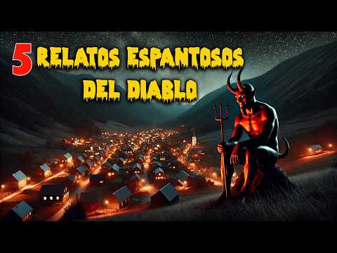 CINCO RELATOS OSCUROS DEL DIABLO (Colección de Miedo)